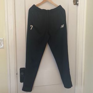 Women’s black new balance soccer pants